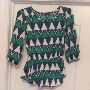 Cute, Spring peplum top